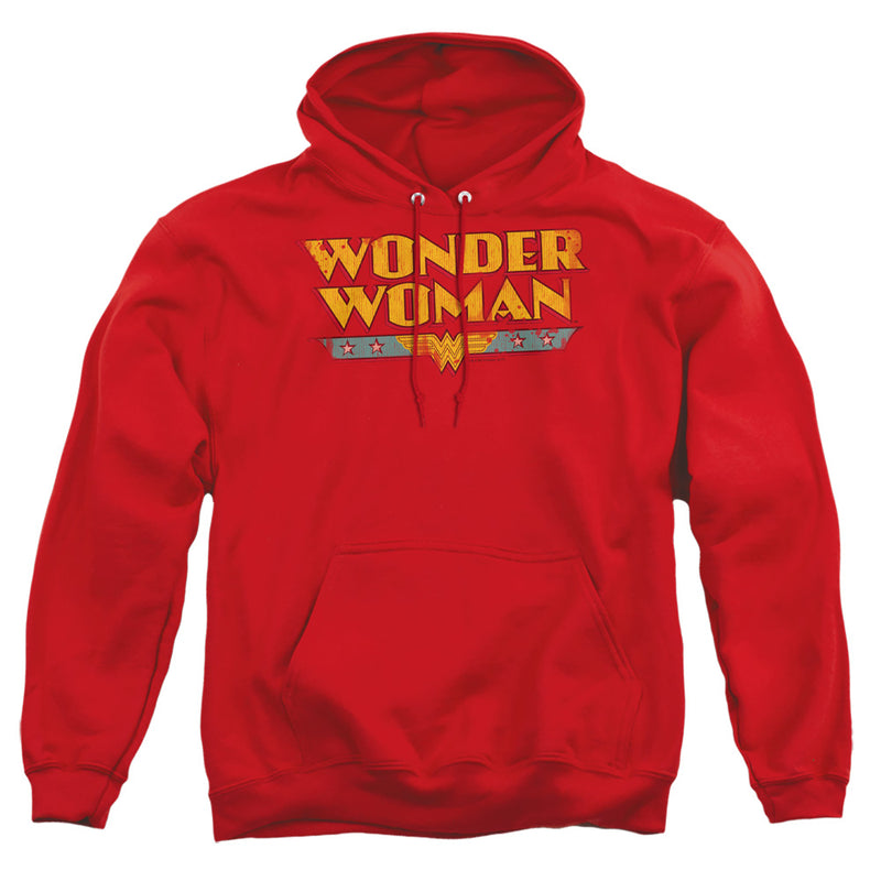 Hoodie featuring design named Wonder Woman - Distressed Banner Logo