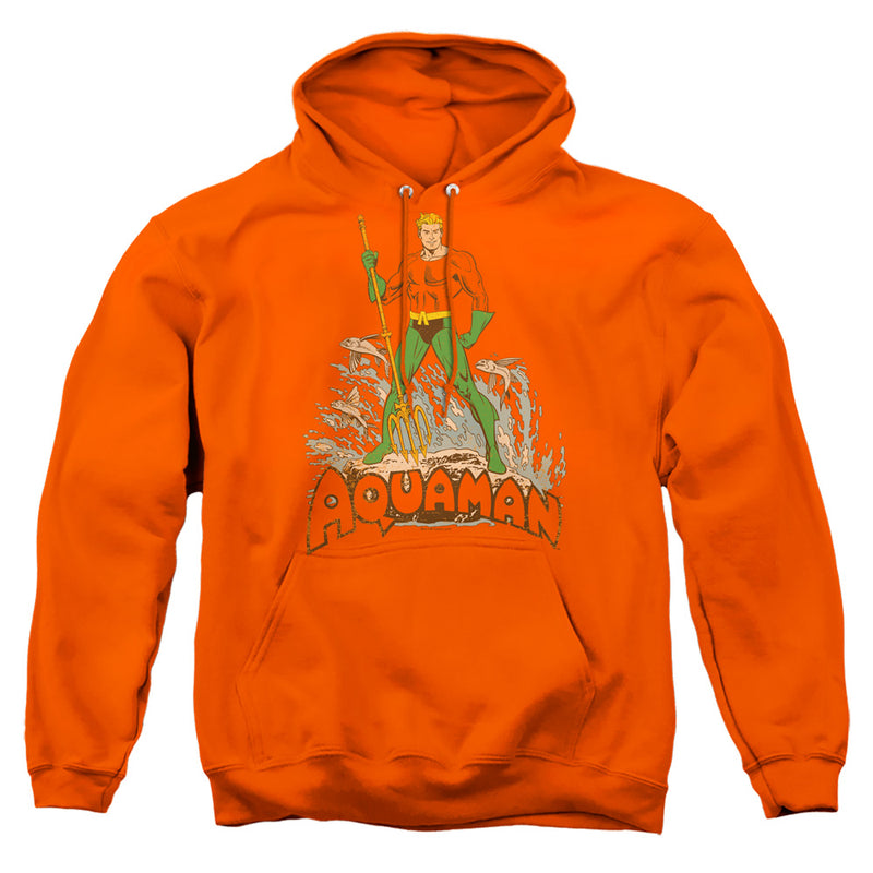 Hoodie featuring design named Aquaman - Distressed Logo