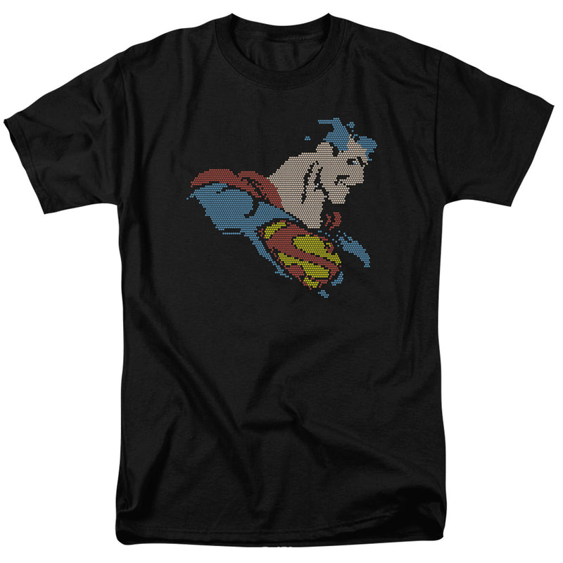 T-Shirt featuring design named Superman - Lite Brite Superman
