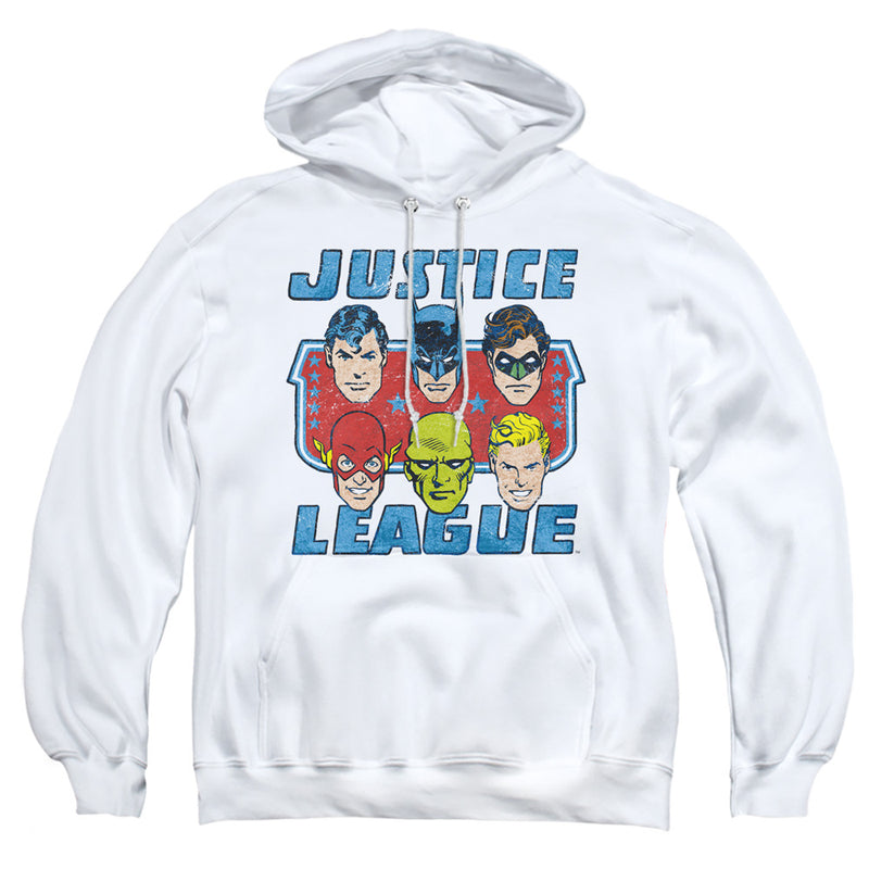 Hoodie featuring design named Justice League - Faces of Justice