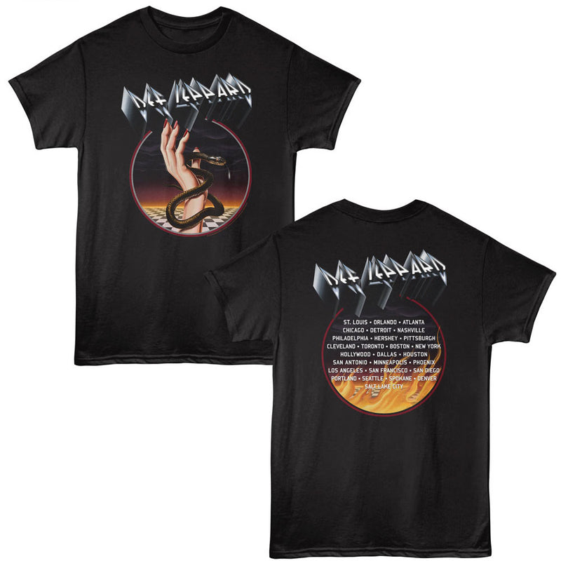 Def Leppard - Snake Hold Tour Poster (Front & Back)