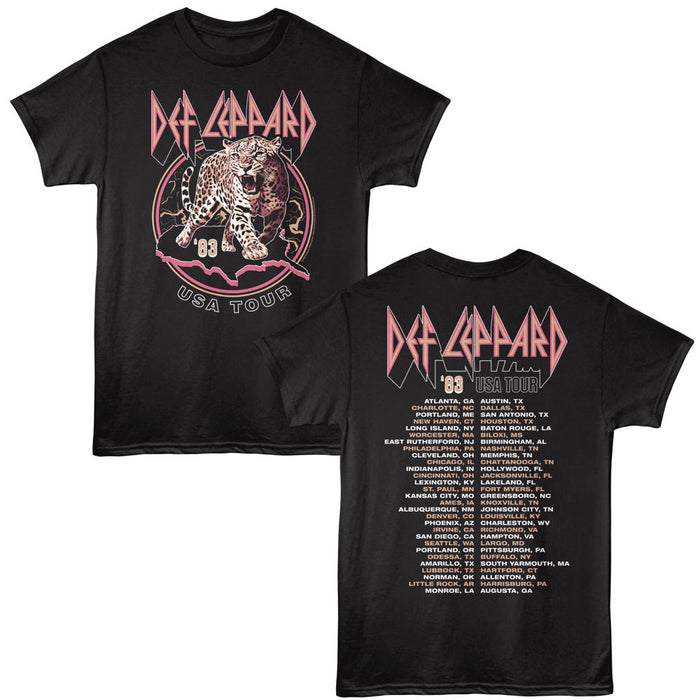 Def Leppard - '83 US Tour (Front & Back)