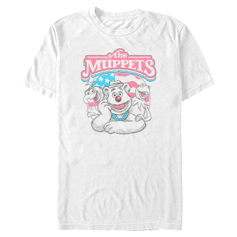 T-Shirt featuring design named The Muppets - Vintage Flag