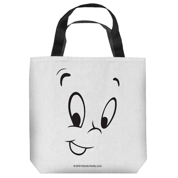 Casper the Friendly Ghost - Face Tote Bag