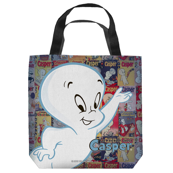 Casper the Friendly Ghost - Casper and Covers Tote Bag