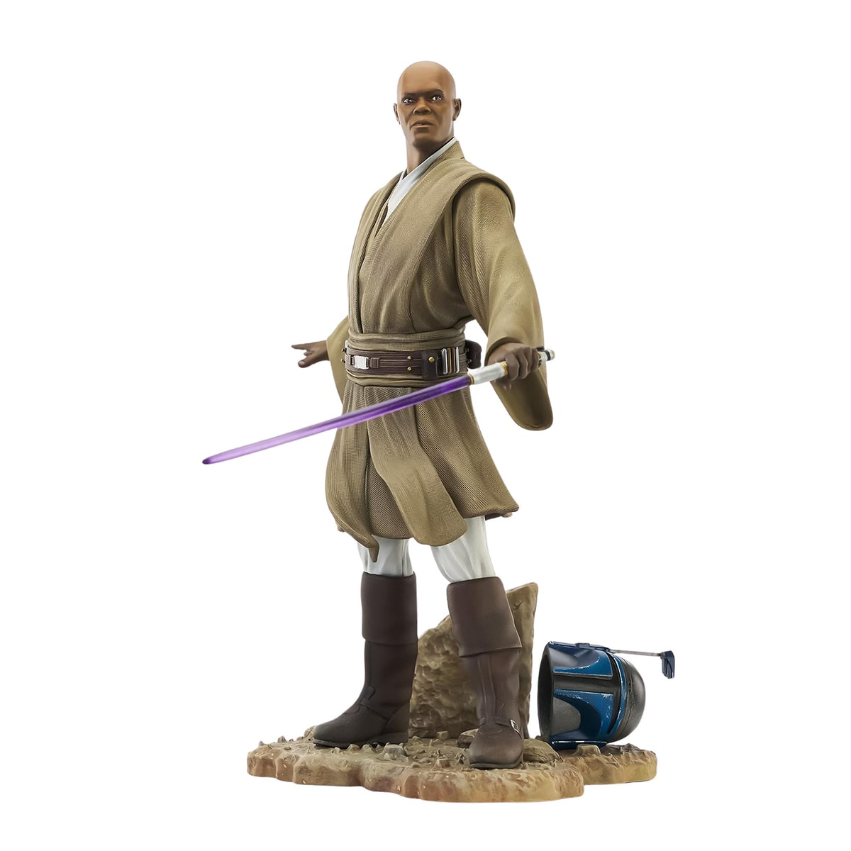 Star Wars: Attack of the Clones Mace Windu Premier Collection 1:7