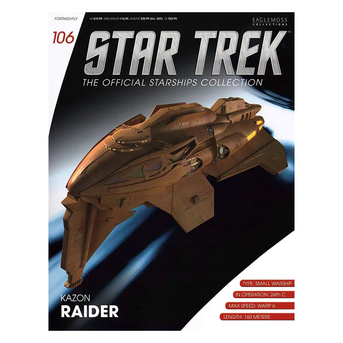 Eaglemoss Star Trek Starship Replica | Kazon Raider #106