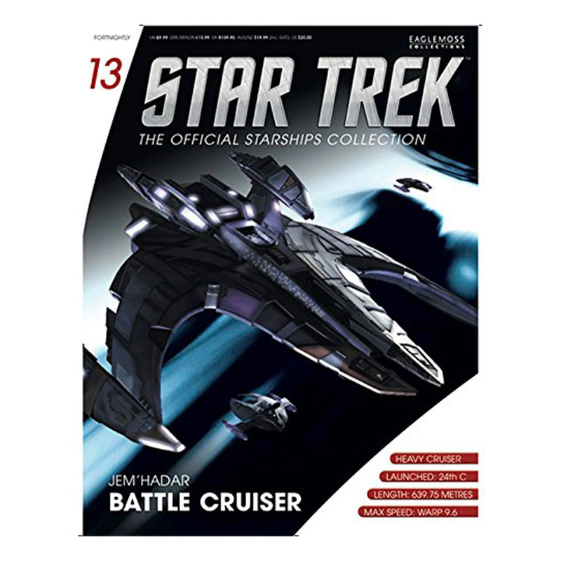 Eaglemoss Star Trek Starship Replica | Jem'Hadar Battlecruiser #13 product image 8 of 8