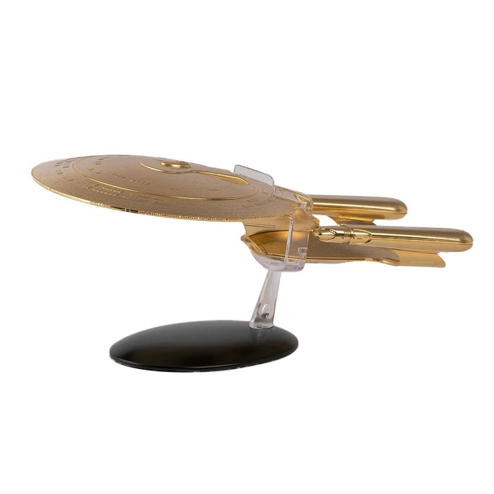 Eaglemoss Star Trek StarShip Replica | 18K Gold USS Enterprise NCC-1701-D