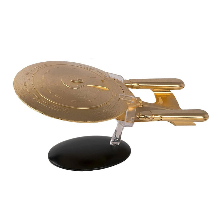 Eaglemoss Star Trek StarShip Replica | 18K Gold USS Enterprise NCC-1701-D