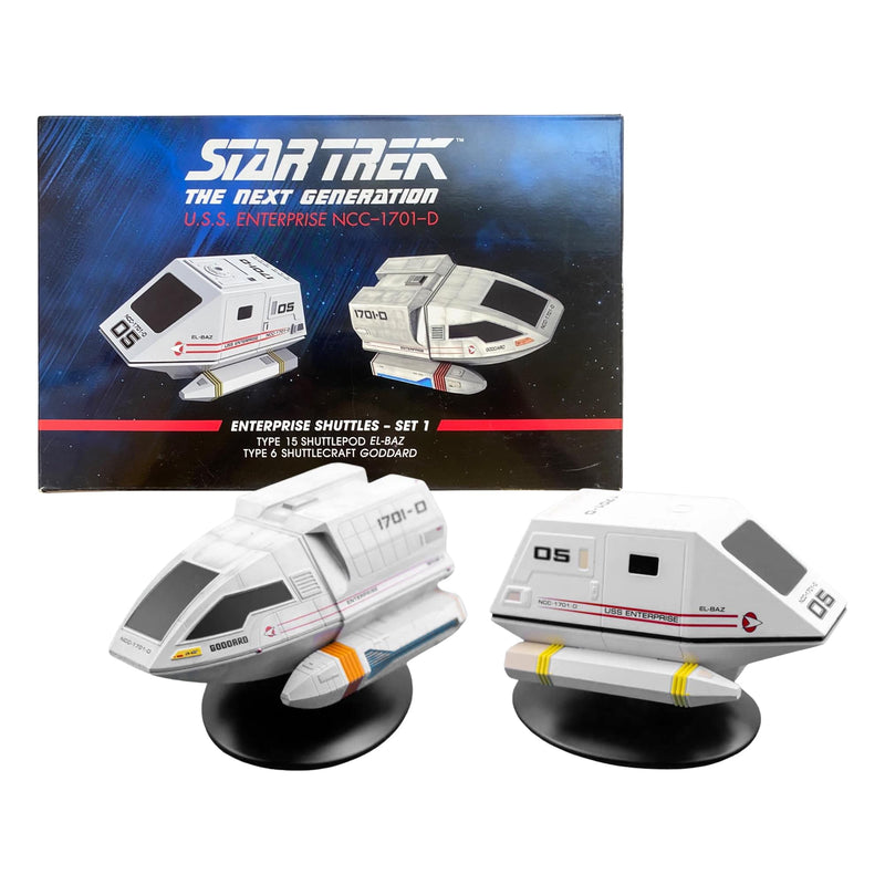 Eaglemoss Star Trek StarShip Replica Shuttle Set 1 | Enterpirse D product image 1 of 6