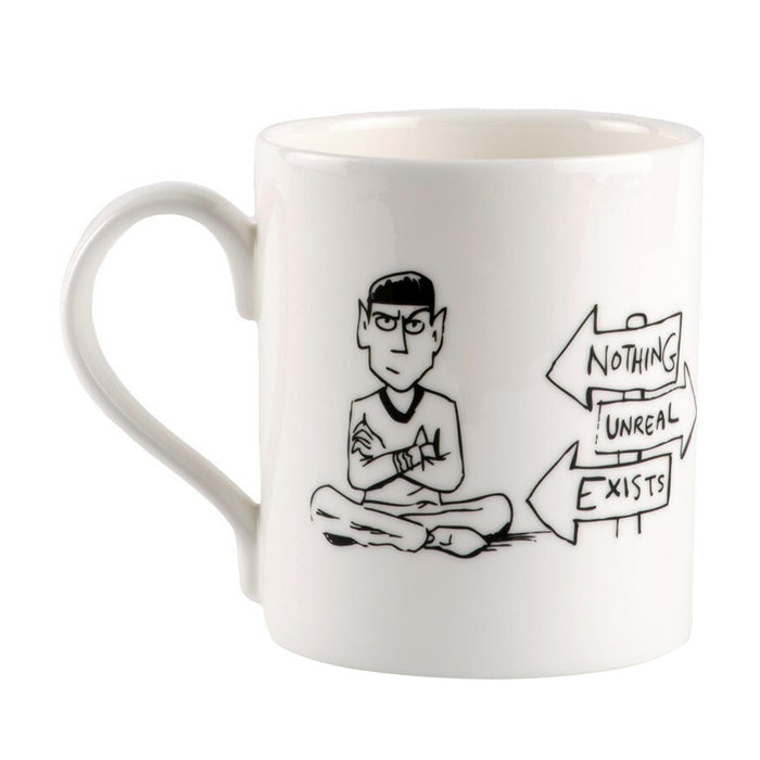 Star Trek Spock "Nothing Unreal Exists" 12 Ounce Ceramic Mug