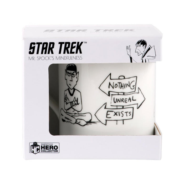 Star Trek Spock "Nothing Unreal Exists" 12 Ounce Ceramic Mug