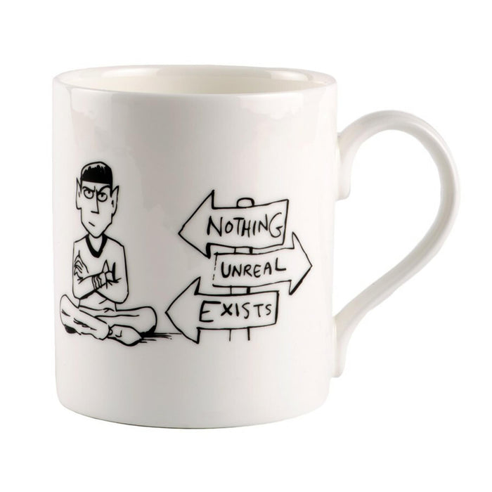Star Trek Spock "Nothing Unreal Exists" 12 Ounce Ceramic Mug