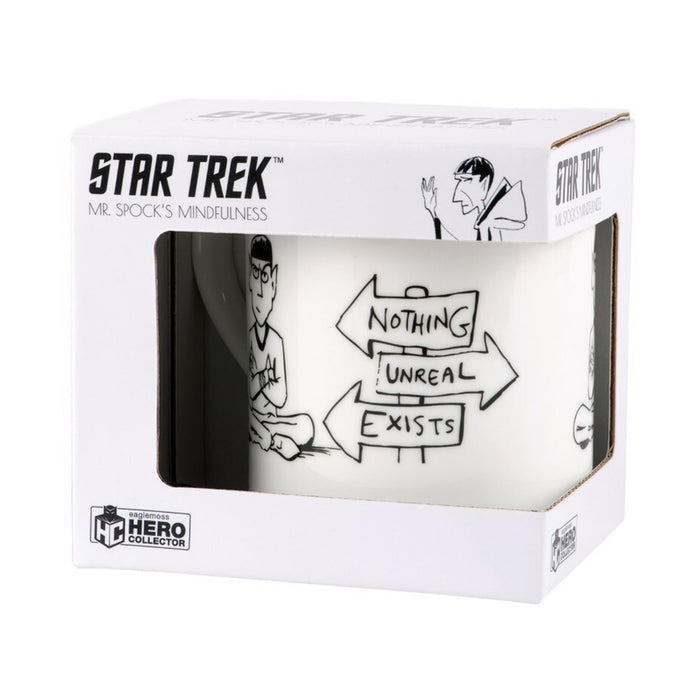 Star Trek Spock "Nothing Unreal Exists" 12 Ounce Ceramic Mug