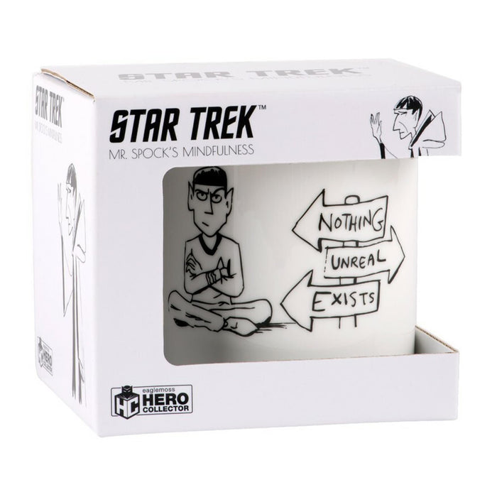Star Trek Spock "Nothing Unreal Exists" 12 Ounce Ceramic Mug