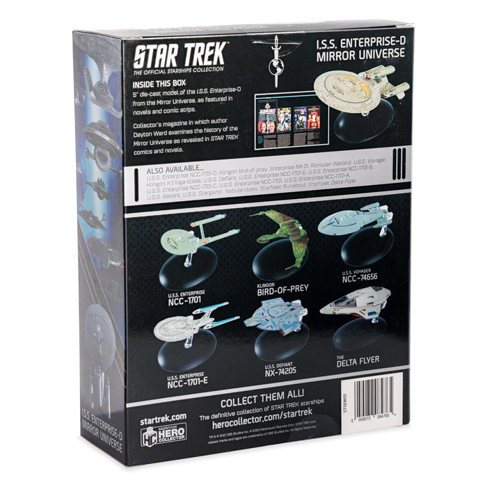 Eaglemoss Star Trek Starship Replica | Mirror USS Enterprise NCC-1701-D