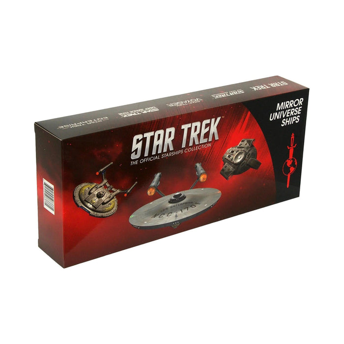 Eaglemoss Star Trek Starship Replica Box Set Of 3 | Mirror Universe Ships