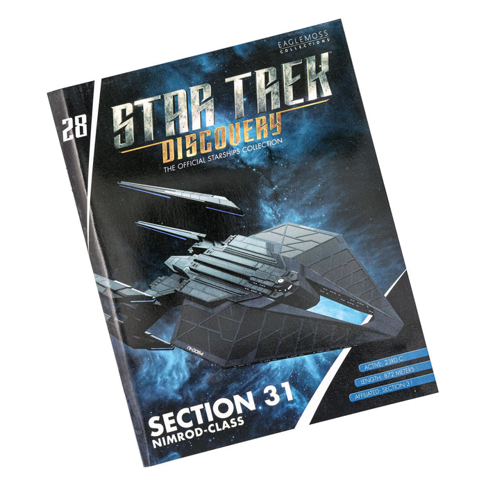 Eaglemoss Star Trek Starship Replica | Section 31 Nimrod-Class