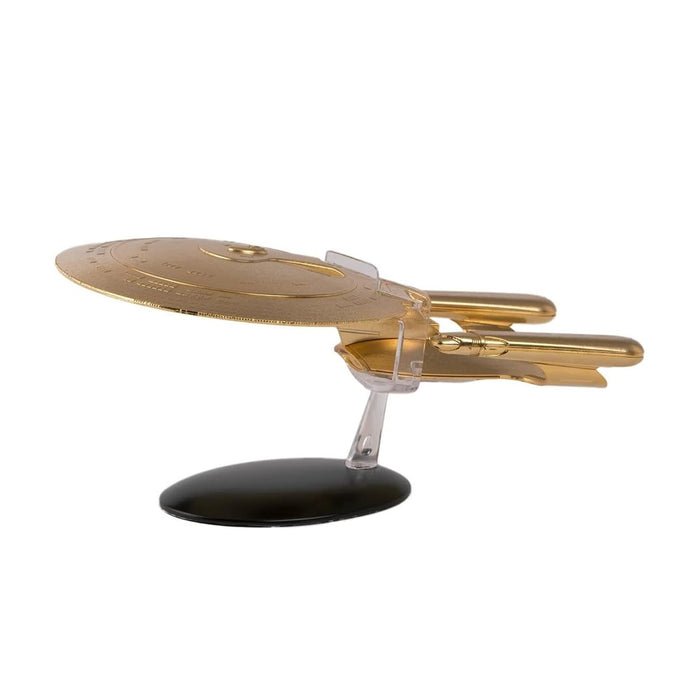 Eaglemoss Star Trek Starship Replica | XL USS Enterprise NCC-1701-D Gold Variant