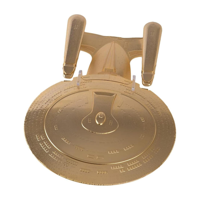 Eaglemoss Star Trek Starship Replica | XL USS Enterprise NCC-1701-D Gold Variant