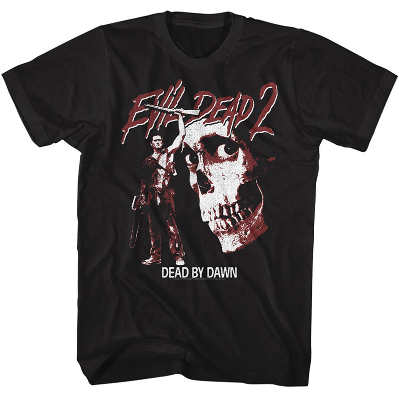 T-Shirt featuring design named Evil Dead 2 - Ash and Skull