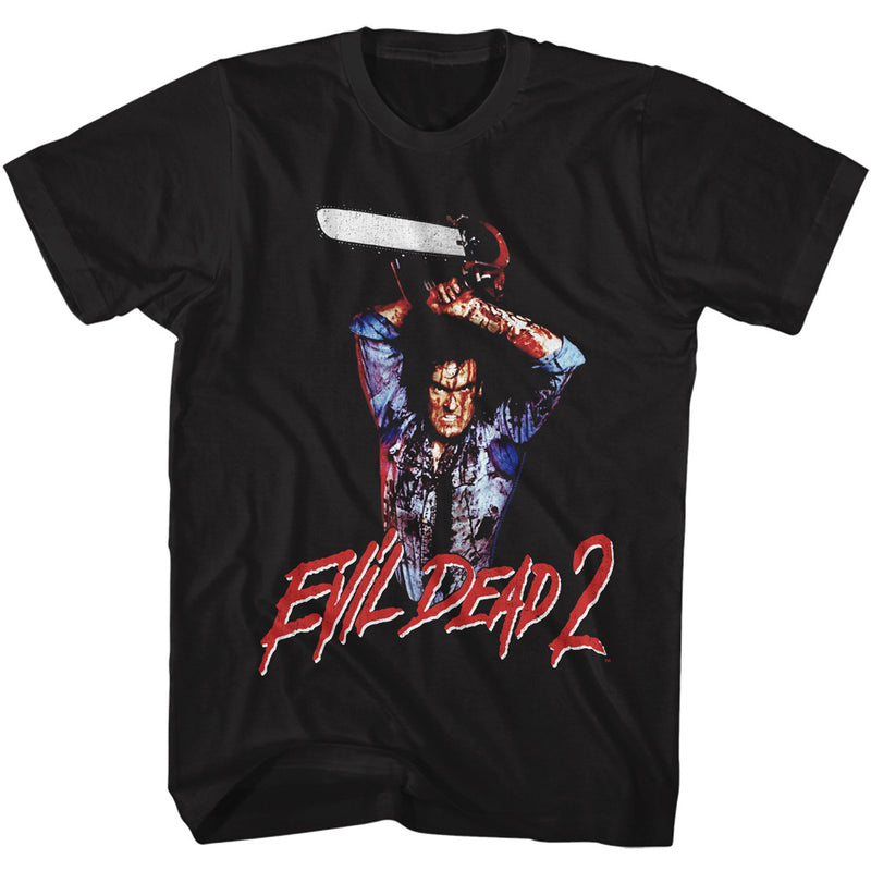 T-Shirt featuring design named Evil Dead 2 - Raised Chainsaw