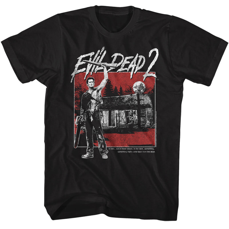 T-Shirt featuring design named Evil Dead 2 - Cabin Square