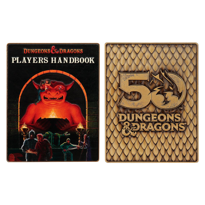 Dungeons & Dragons - 50th Anniversary 1st Edition Book Cover Ingot Set