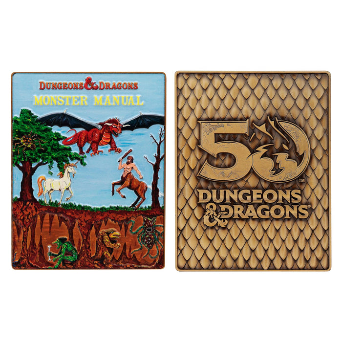 Dungeons & Dragons - 50th Anniversary 1st Edition Book Cover Ingot Set
