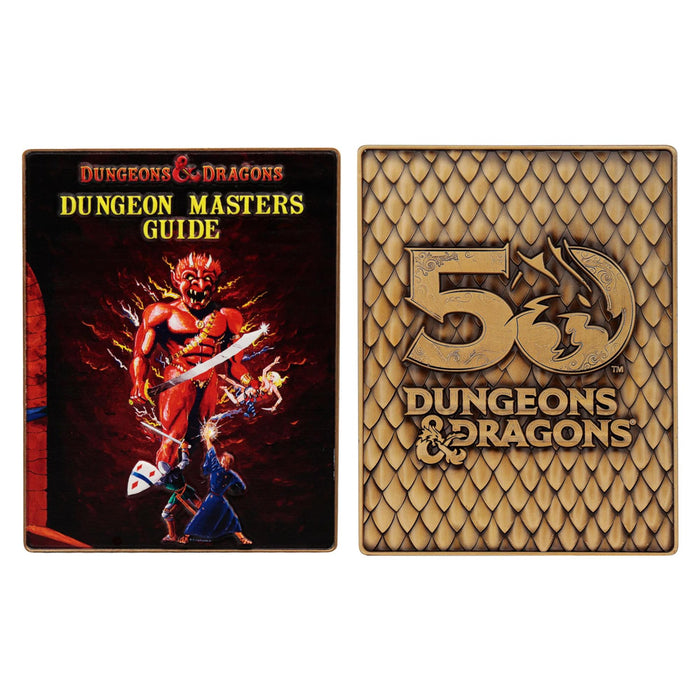Dungeons & Dragons - 50th Anniversary 1st Edition Book Cover Ingot Set