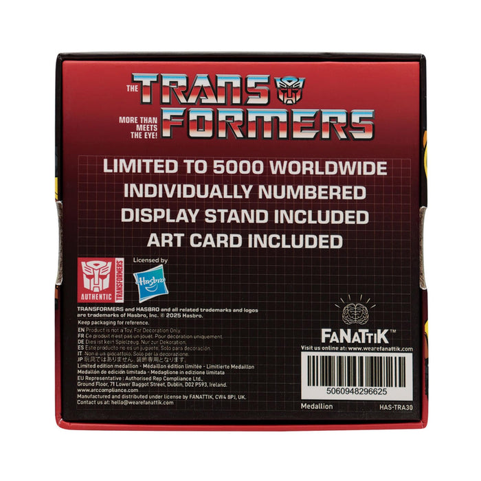 Transformers - Limited Edition Bumblebee Medallion
