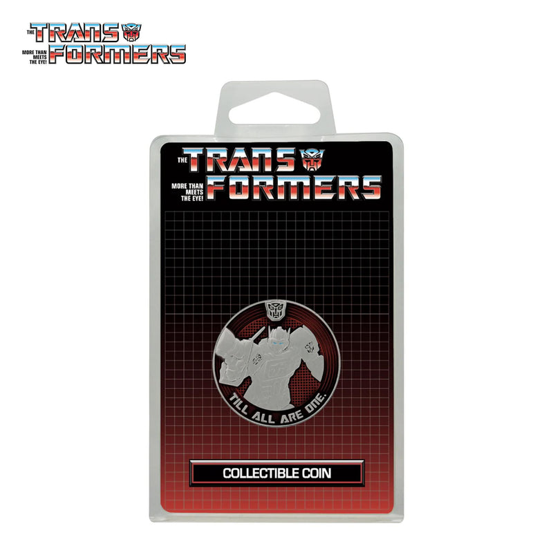 Transformers G1 Autobots vs Decepticons Limited Edition Collectible Coin