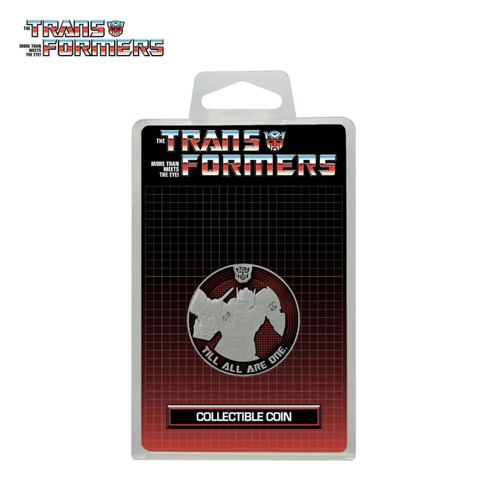 Transformers G1 Autobots vs Decepticons Limited Edition Collectible Coin