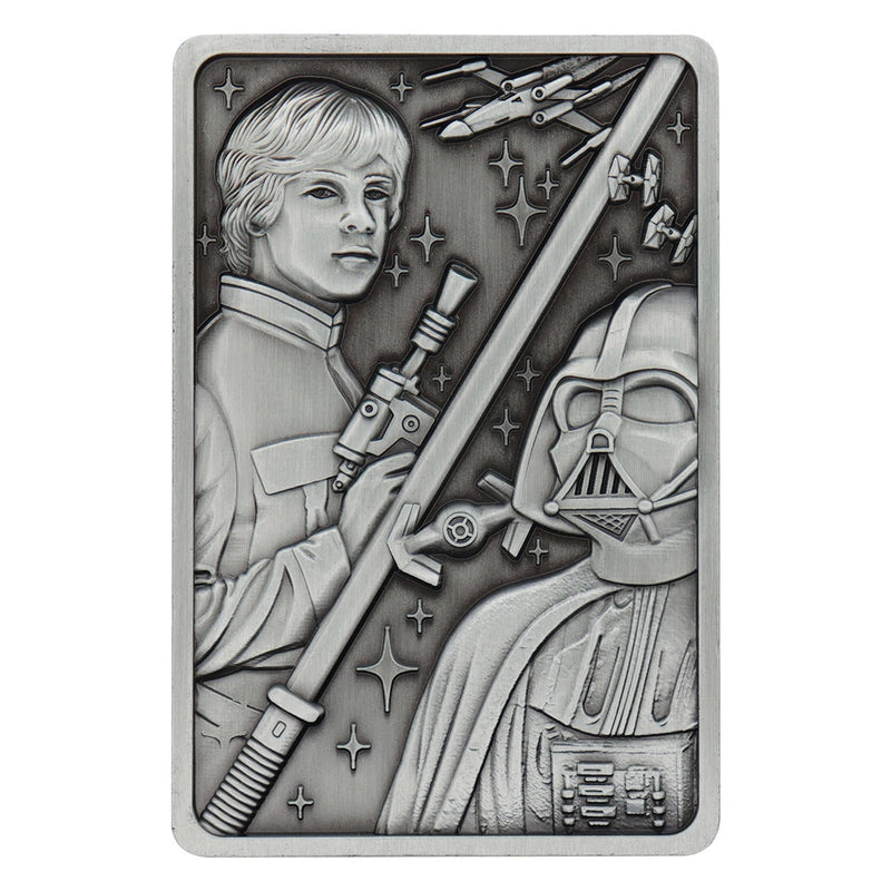 Star Wars: The Empire Strikes Back - Luke and Vader Limited Edition Metal Ingot product image 1 of 9