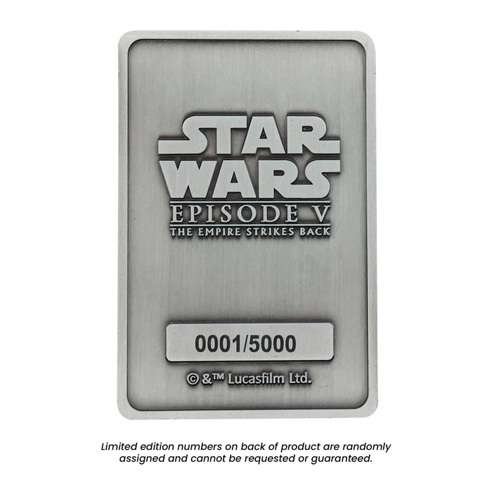 Star Wars: The Empire Strikes Back - Luke and Vader Limited Edition Metal Ingot