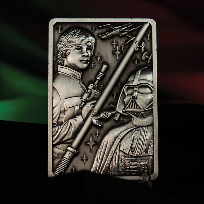 Star Wars: The Empire Strikes Back - Luke and Vader Limited Edition Metal Ingot