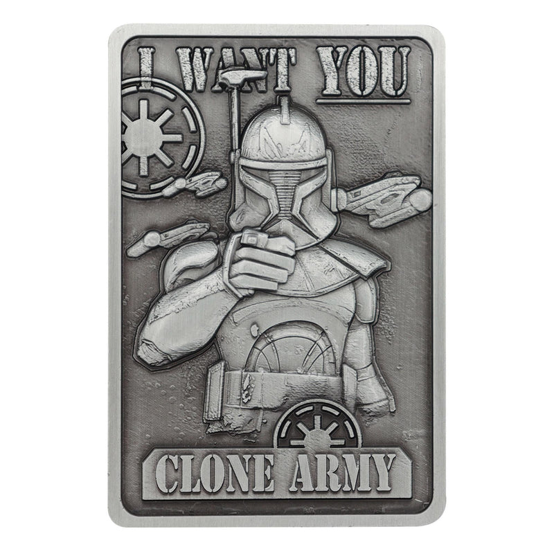 Star Wars: The Clone Wars - Captain Rex Limited Edition Embossed Metal Ingot product image 1 of 9
