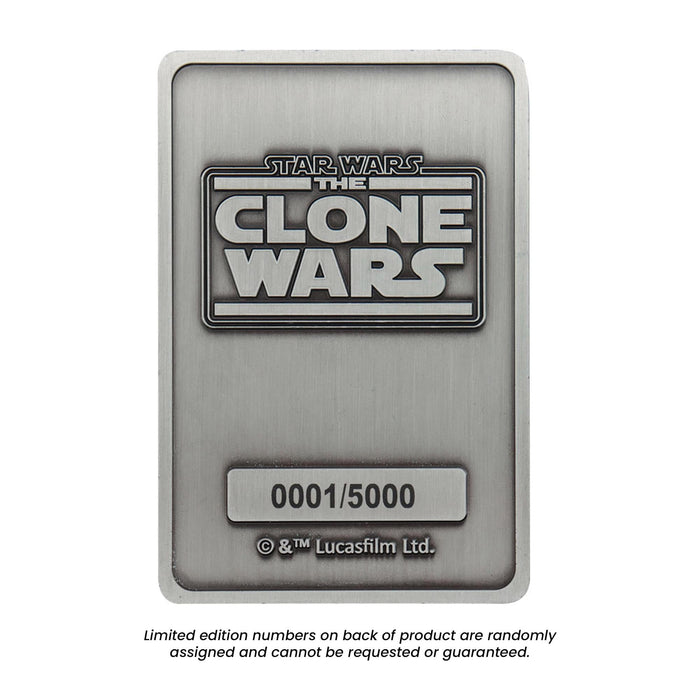 Star Wars: The Clone Wars - Captain Rex Limited Edition Embossed Metal Ingot