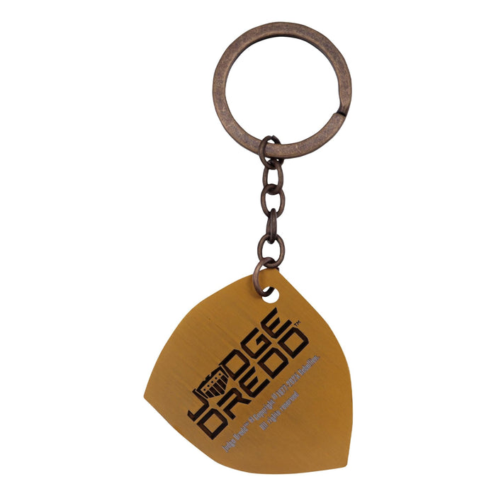 2000 AD Judge Dredd Badge Limited Edition Metal Keychain
