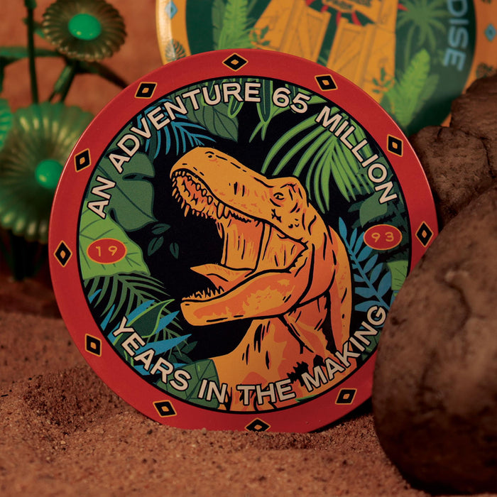 Jurassic Park - 4-Piece Metal Coaster Set