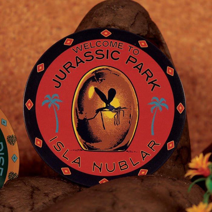 Jurassic Park - 4-Piece Metal Coaster Set