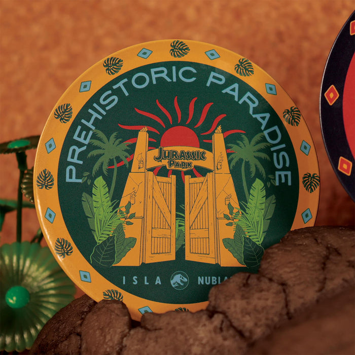 Jurassic Park - 4-Piece Metal Coaster Set