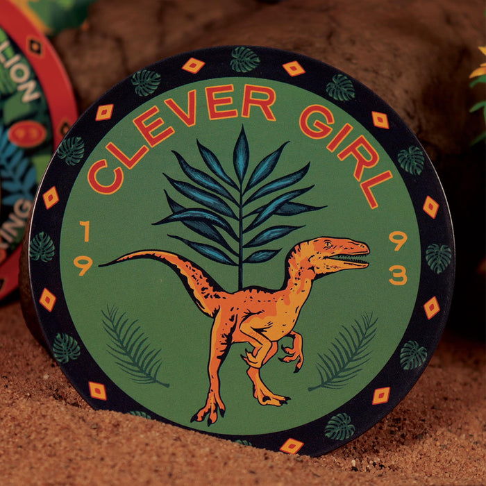 Jurassic Park - 4-Piece Metal Coaster Set