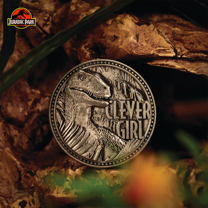 Jurassic Park - T-Rex 25th Anniversary Limited Edition Embossed Collectible Coin