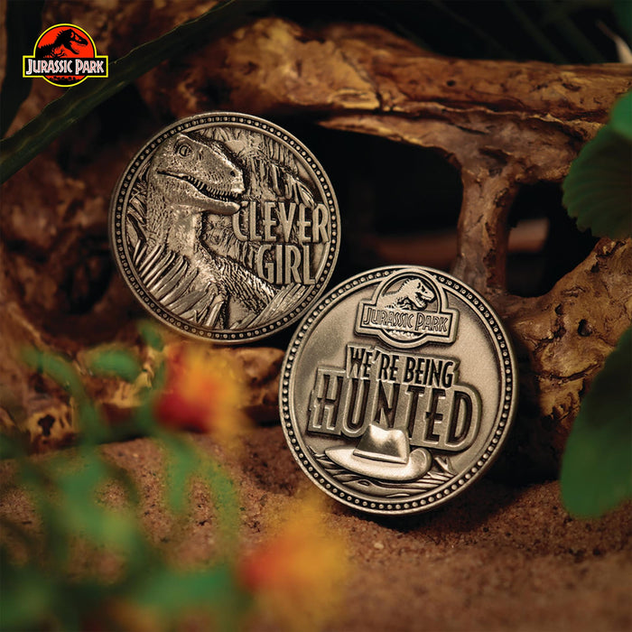 Jurassic Park - T-Rex 25th Anniversary Limited Edition Embossed Collectible Coin