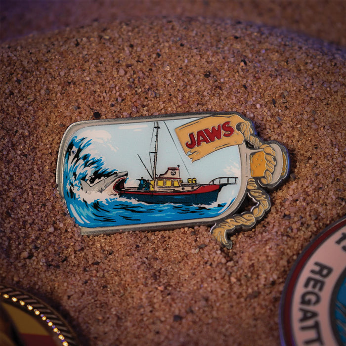 Jaws - 50th Anniversary Ship in Bottle Limited Edition Enamel Pin