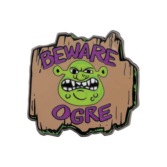 Shrek - "Beware Ogre" Limited Edition Enamel Pin