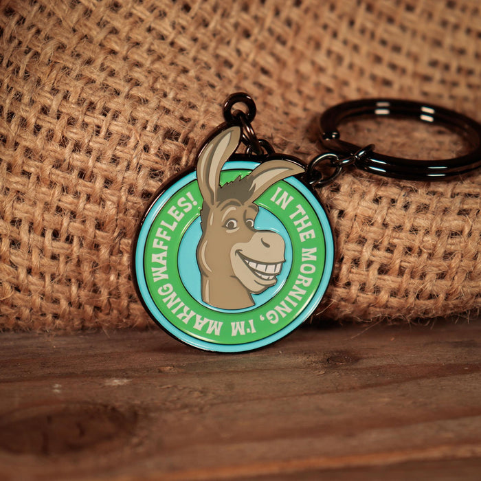 Shrek - "Donkey Waffles" Limited Edition Enamel Metal Keychain