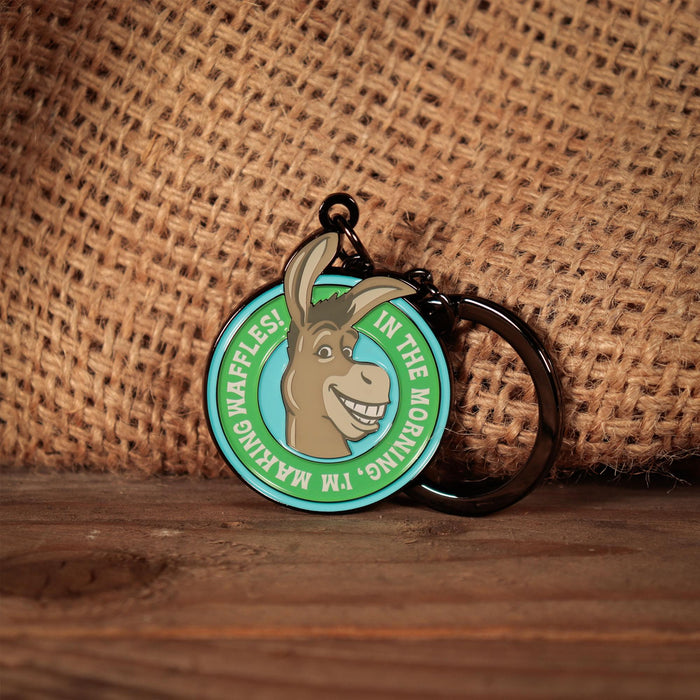 Shrek - "Donkey Waffles" Limited Edition Enamel Metal Keychain